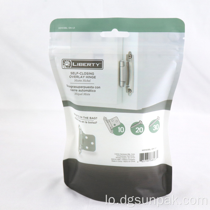 ເຄື່ອງປະກອບ Composition Composit Hardware Moisture Pictures Hardaging Bags ສໍາລັບຊຸດ